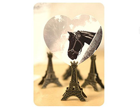 Eiffel Tower Clip - 1 Piece Eiffel Tower Paris Metal Memo Paper Clips for Message Decoration Photo Office Supplies Accessories - 2x3.5x5cm