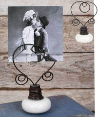 Vintage Doorknob Photo Holder