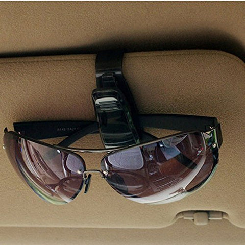 OLIVE US-Useful Car Auto Visor Accessories Sunglasses Card Pen Holder Easy Clip Folder CN