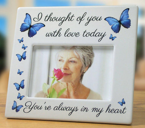 Memorial Picture Frame - I Thought of You with Love Today(2354)