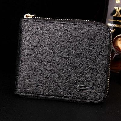 2017 Men Wallets Famous Brand Mens Money Wallets Business Wallets Zipper Portfolio Design Credi Letter Holde purse