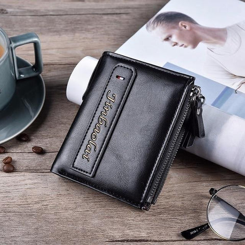 Brand PU Leather Wallet Men PORTFOLIO Man Male Small Portomonee Vallet With Coin Purse Pockets Slim Fashion wallet Mini Walets