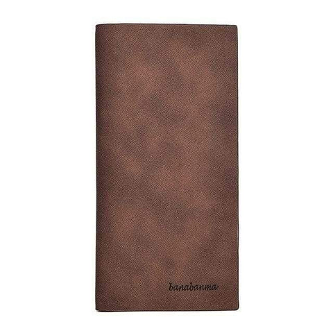 Fashion Men Wallets Long Section Bifold Business