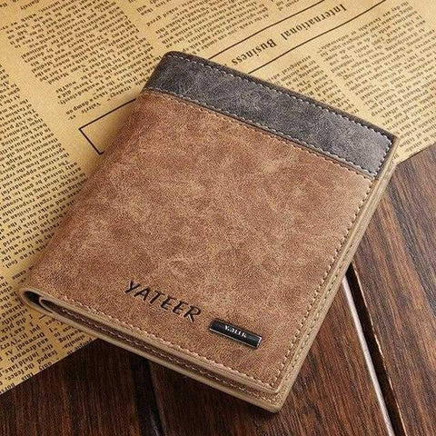 Fashion Men Wallets PU Leather ID Card Holder