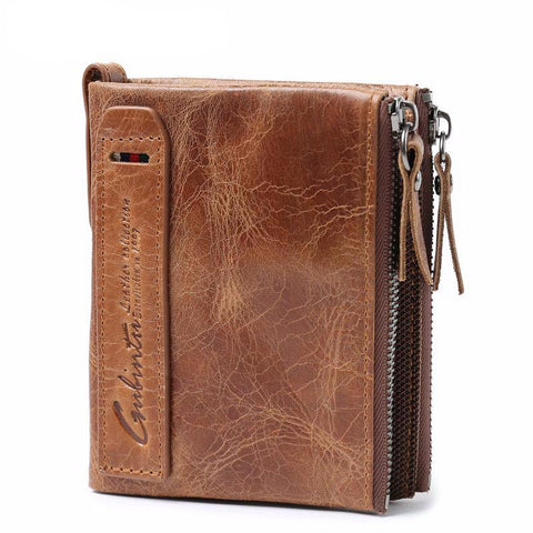 Crazy Horse Leather Wallet