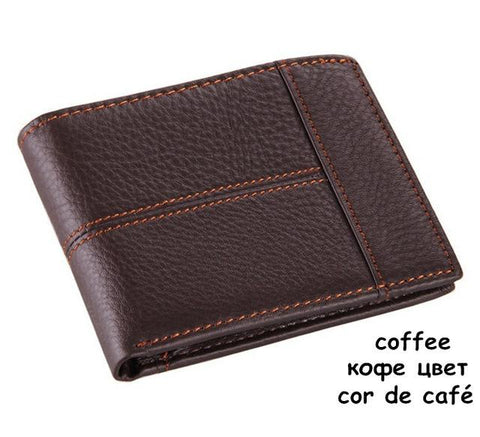 COWATHER 100% top quality cow genuine leather men wallets fashion splice purse dollar price carteira masculina original brand