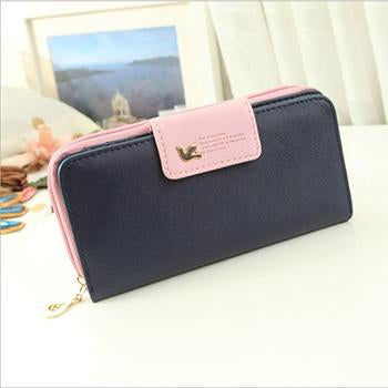 Mara's Dream Women Leather Wallet Women's Clutch Bag Hasp Wallet Zipper Long Purses Card Holder High Quality Bolsa Feminina
