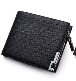 Famous Leather Wallet with Coin Pocket