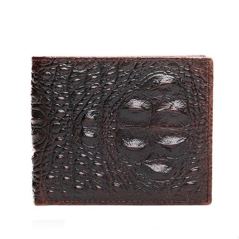 Casual Horn Back Croc Wallet