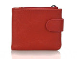 100% Genuine Leather Women Mini Clutch Wallet Short Design Coin Pocket Coin Purse Women Easy Carry Card Holder Wallet Money Bag