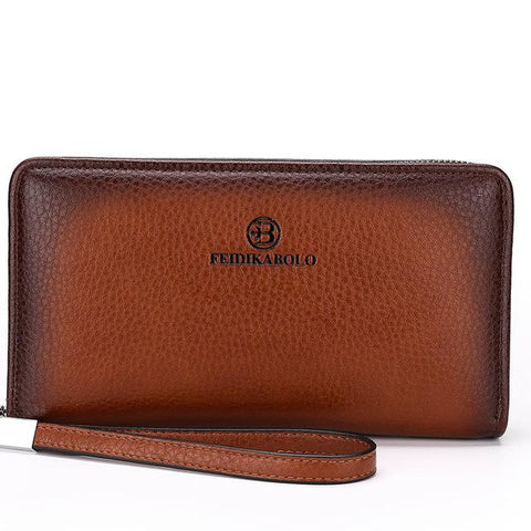 2016 Luxury Male Leather Purse Men's Clutch Wallets Handy Bags Business Carteras Mujer Wallets Men Black Brown Dollar Price