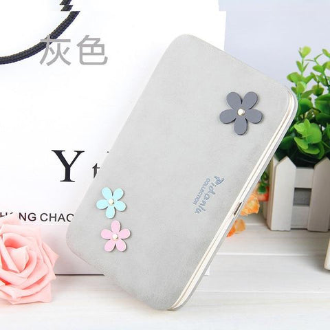 2017 New Arrival Candy Color Women Money Wallet Convenient Long Purse Girls Storage Card Holder Cellphone Clutch Bag Coin Pocket