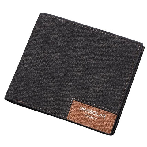 Vintage Man Wallet Male Slim Top Quality Leather Wallets Thin Money Dollar Card Holder for Men