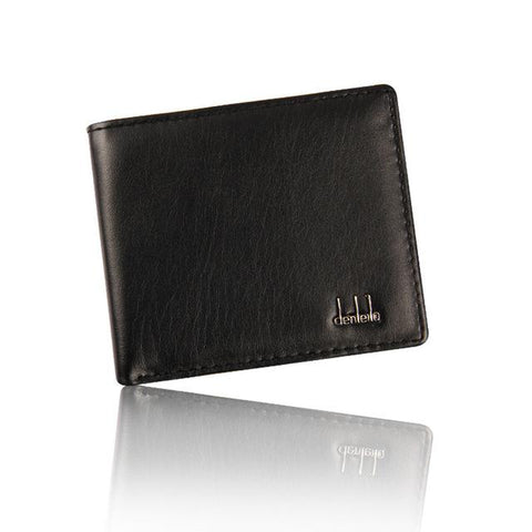 2018 Hot Sale Fashion Men Wallets Quality Soft PU Leather Wallet Black Coffee Casual Business Card Holder Purse Free shipping