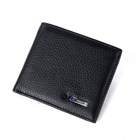 Wallet Men Genuine Leather High Quality Anti Lost Intelligent Bluetooth Purse Male Card Holders Suit for IOS, Android