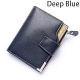 New Wallet Baellerry brand Short men Wallets PU Leather male Purse Card Holder Wallet Fashion man Zipper Wallet men Coin bag