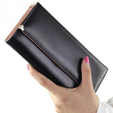 2017 Best Deal Fashion Lady Women Wallets Clutch Bag Popular Purse Long PU Handbags Card Holder Birthday Bags