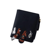 Fox Printed Synthetic Leather Wallet