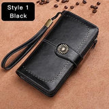 Clutch Leather Female Wallet