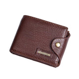 Leather Card Holder Zip Wallet